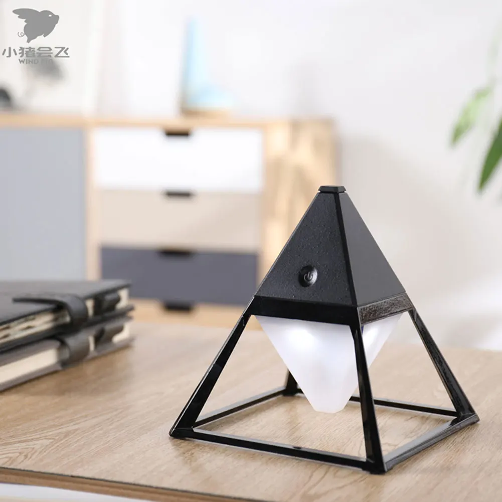 

Tower Design Portable Practical Eye Protection USB Adjustable Brightness Table Night Light Decoration Led Touch Switch Bedside