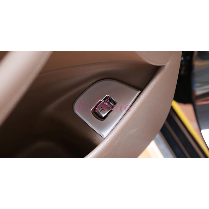 

Fit For Mercedes Benz E Class W213 2016 2017 2018 Rear Trunk Turn on off Switch Trim Cover Chrome Car Styling Accessories