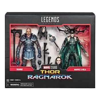 

Marvel Legends Series Thor: Ragnarok 6-Inch-Scale Movie-Inspired Skurge And Marvel’s Hela Collectible Action Figure