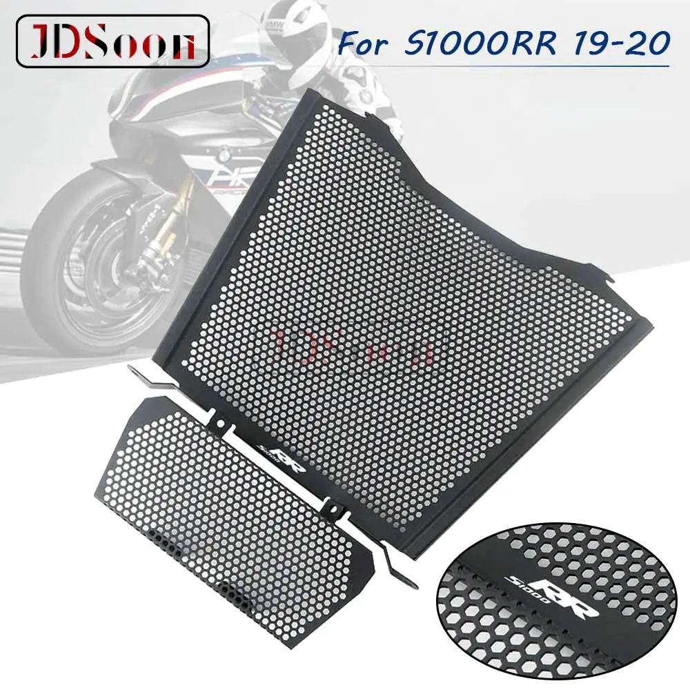 LXLN for B-MW S1000RR S1000 RR Motorsport 2019 2020 2021 Motorbike Radiator Guard Radiator Grille Protector Cover Accessories 