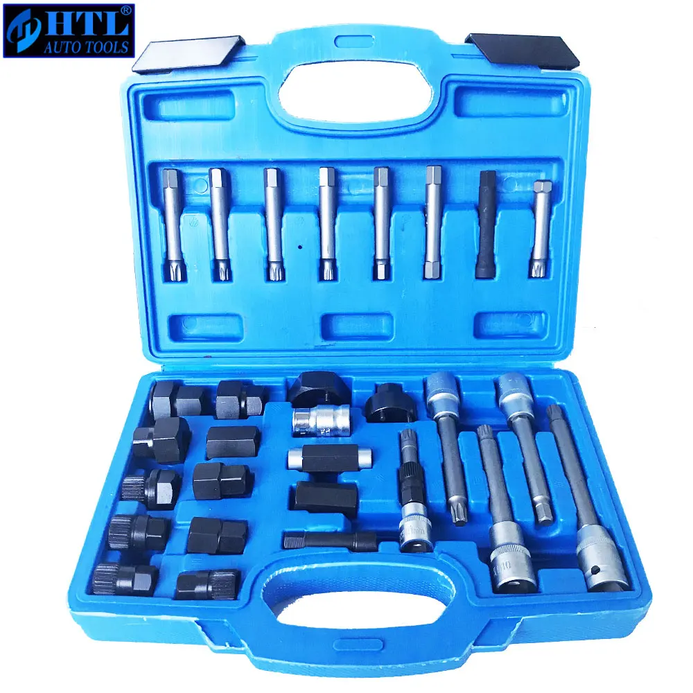 

30pcs Alternator Freewheel Pulley Puller Alternators Tool Set Special Socket Set