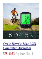 Новое поступление 1 шт. водонепроницаемый цифровой ЖК велосипедный компьютер велосипедный Спидометр Одометр 14 функций