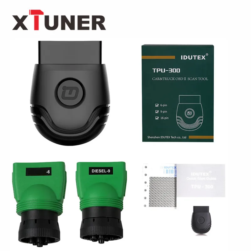 Xтюнер TPU300 для легковых и грузовых автомобилей сканер OBD2|heavy duty truck|car diagnostic