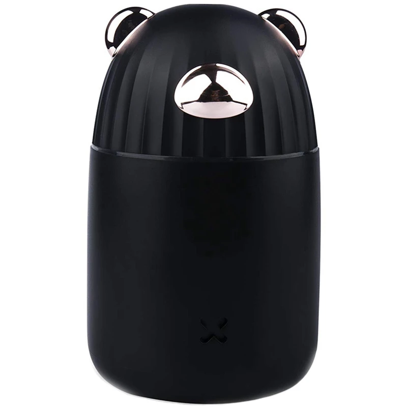 

Portable Mini Humidifier, 350Ml USB Cool Mist Humidifier for Small Room Home Desk Office Travel,Whisper-Quiet,Automatic Shut-Off