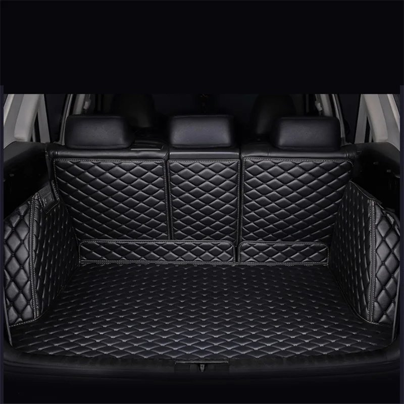 High quality Leather Car Trunk Mat Cargo Liner for MG ZS 2019 2020 2021