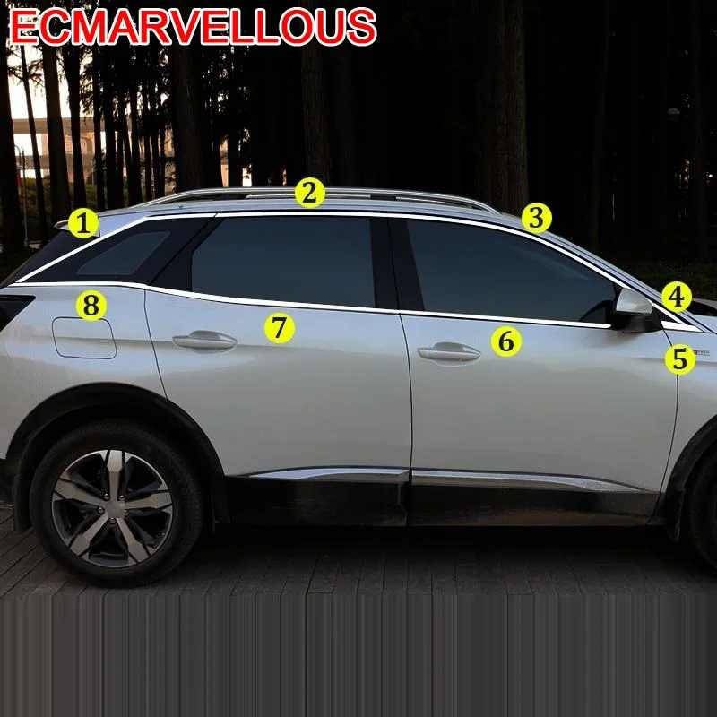 Samochodowe Pegatinas Accessoires Voiture Accesorios Coche Exterior Sticker Car Decoration Accessories Window FOR Peugeot 4008