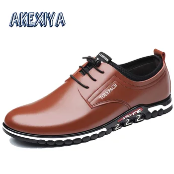 

2020 New Mens Casual Shoes Genuine Leather Mens Buiness Formal Shoes Fashion Men's Oxford Moccasins Breathable Man Dresses Shoes