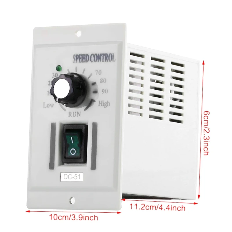 Регулятор скорости двигателя Ac 110V 400W регулятор постоянного тока 0 90V регулируемый