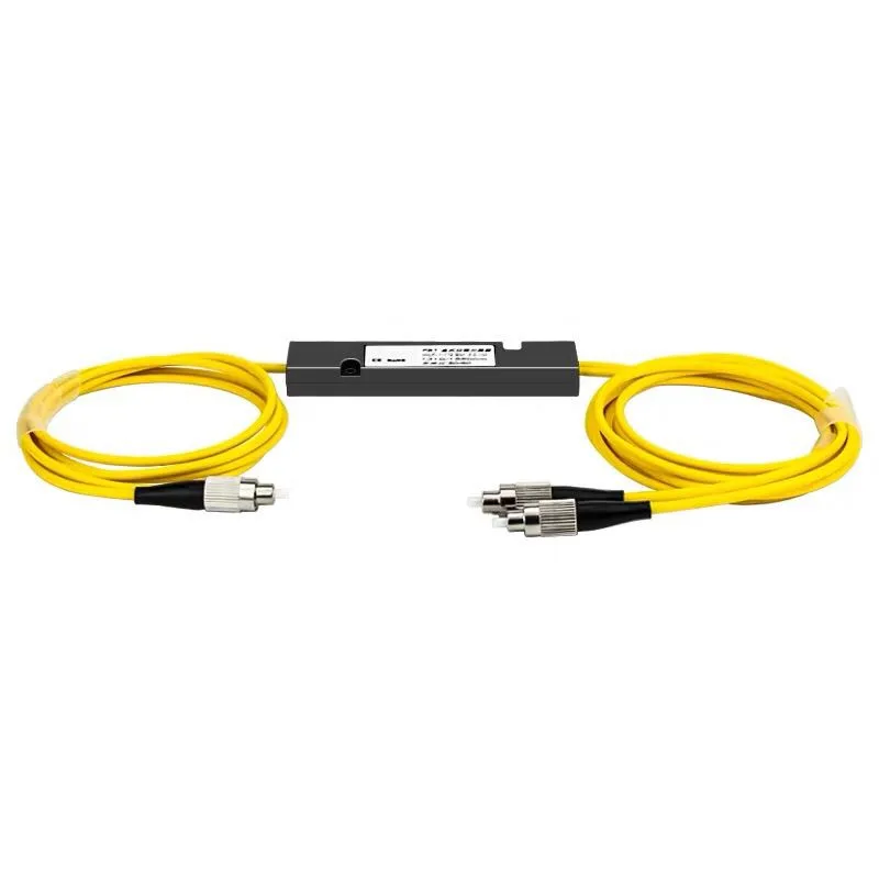 Разветвитель оптический FBT муфта 1x2 FC UPC Одномодовый Оптический Сплиттер simplex plc