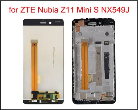 5," ЖК-дисплей для zte Nubia Z11 MiniS NX549J/Mini S NX549J ЖК-дисплей Сенсорная панель экрана для замены с рамкой