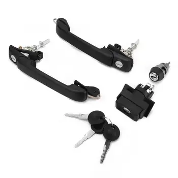 

Car Door Locking System Lock Set Door Handle Lock Kit Fits for 1H0898081 Citystromer 11/1994 - 08/1997