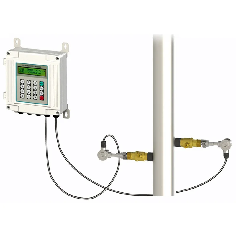 

Split Type 4-20mA Ultrasonic Flowmeter For Measuring Tap Water