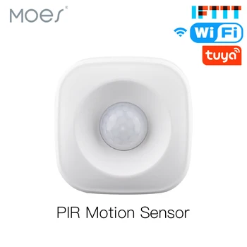 

Smart WiFi PIR Motion Sensor Human Detector Smart Life Tuya App Control Alarm System Smart Body Movement Sensor Work with IFTTT