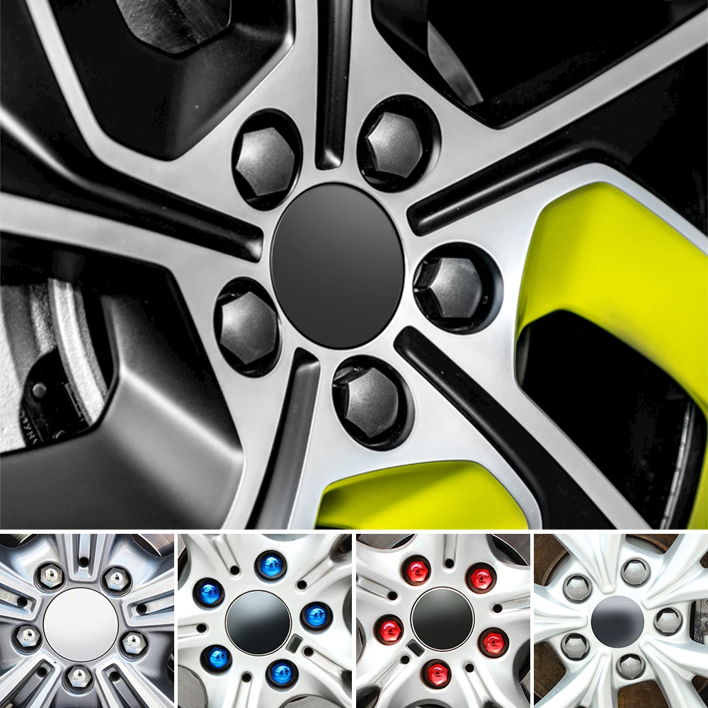 17mm Car Wheel Nut Caps Protection Covers For seat leon 5f