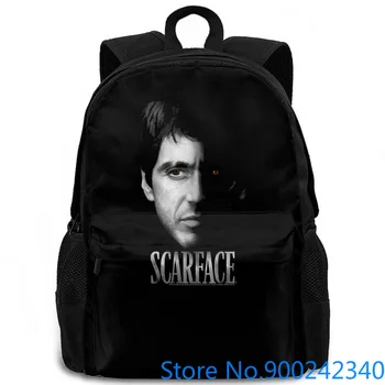 

SCARFACE RED EYE BLACK adult New Design Male Designing Simple women men backpack laptop travel school adult student