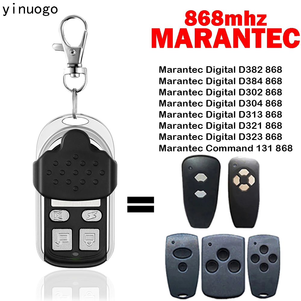 MARANTEC Model 384 Garage Door Opener Remote 