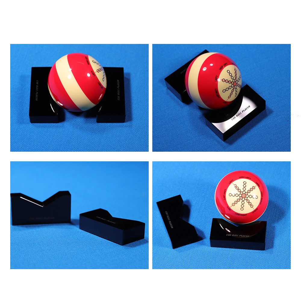 Ball Position Maker f/ür Billardausr/üstung Cue Sportausr/üstung Salaty Snooker Marker Praktischer Snooker Positionsmarker Acryl Lightweight Snooker Locator