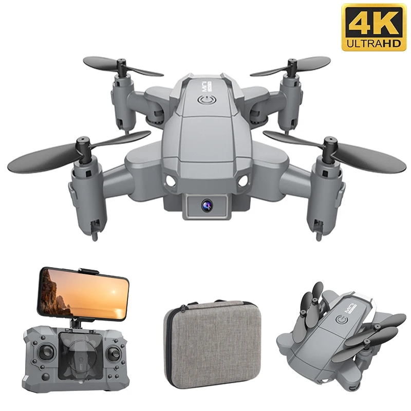 Ky905 mini drone com 4k câmera hd dobrável drones quadcopter um chave retorno fpv siga me rc helicóptero quadrocopter brinquedos do miúdo|Helicópteros rc| -