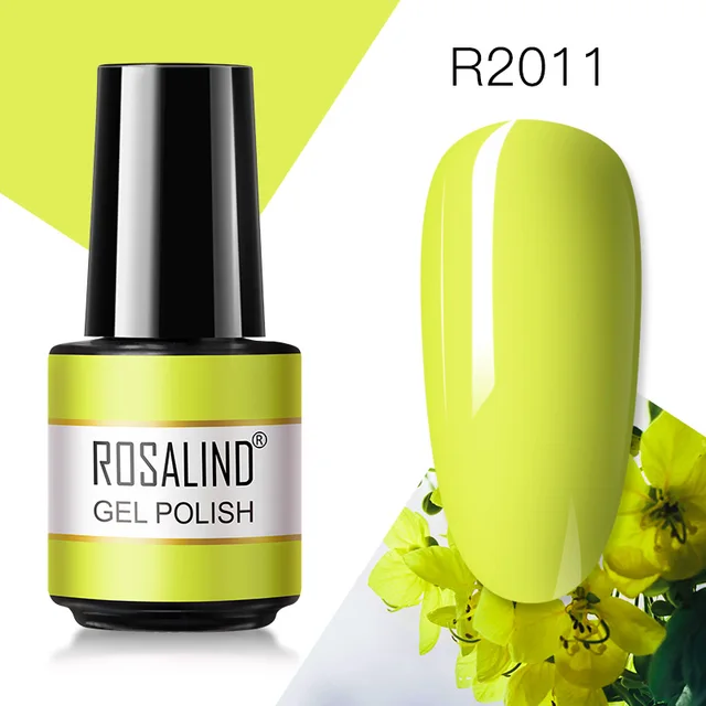 ROSALIND Gel Nail Polish 7ML Matte Base Top Coat For Soak Off Gel Polish UV LED Gel Semi Permanent Varnishes Design Nail Art RAR2011