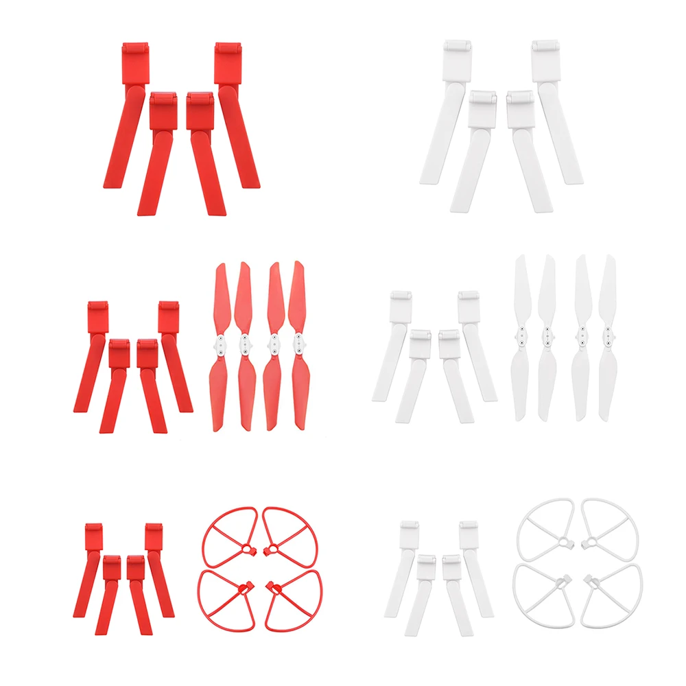 

FIMI X8 SE UAV Aerial Drone Foldable Height Stand Landing Bracket (Gear Stand + Protection Ring + Paddle) Protection Cover Set