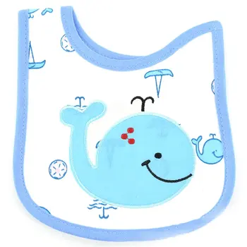 

2019 New Baby Saliva Towel Cotton Cartoon Bib U-shape 3-layer Waterproof Kids Toddler Lunch Bibs Infant Baby Saliva Animal Towel