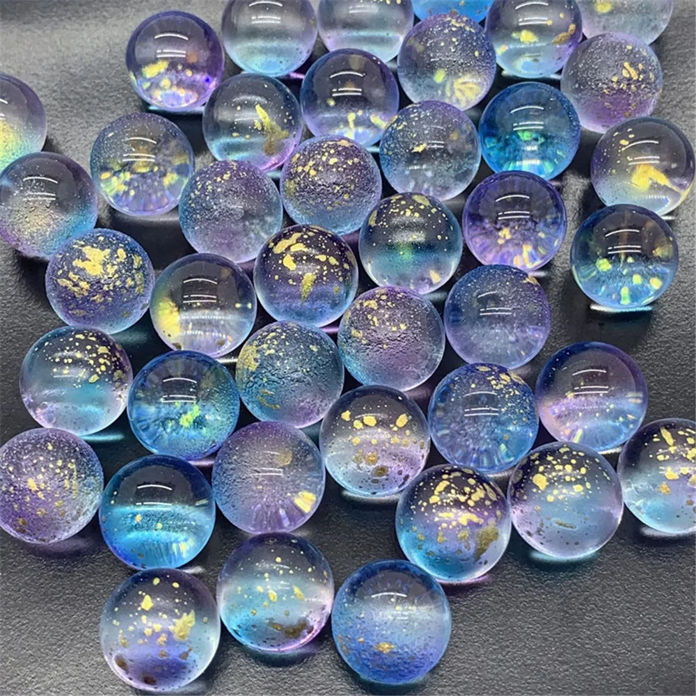 

Czech Colored Glaze Round Beads Non-Porous Imitation Etching Sprinkling Gold Crystal Handmade Ball 50 PCs/Lot 12mm