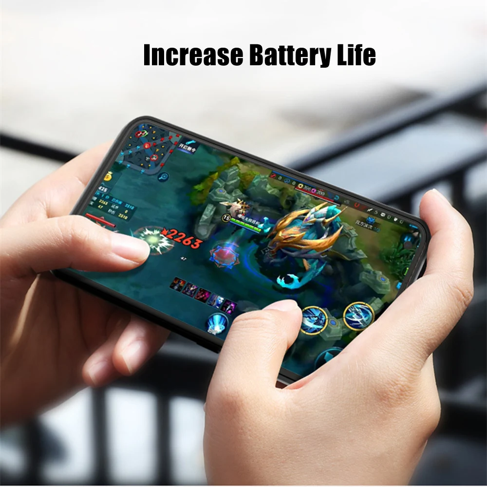 Portable Charger Case For VIVO X80 Pro Battery Cases 6800mAh External Battery Power Bank Charging Cover For VIVO X80 Power Case