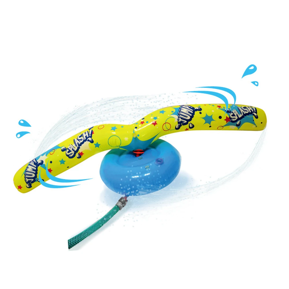 PVC Rotating Sprinkler Stick Inflatable Toy Children Interative Playing Mat Lawn Water | Игрушки и хобби
