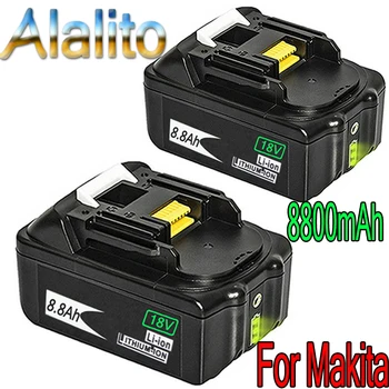 

100% Original 18V 8.8Ah Rechargeable Battery 8800mah Li-Ion Battery Replacement Power Tool Battery for MAKITA BL1880 BL1860