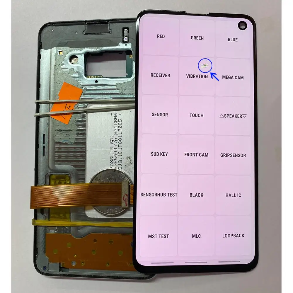 Оригинальный Dead Pixel Lcd для Samsung Galaxy S10E G970 S10 G9730 ЖК дисплей сенсорный экран