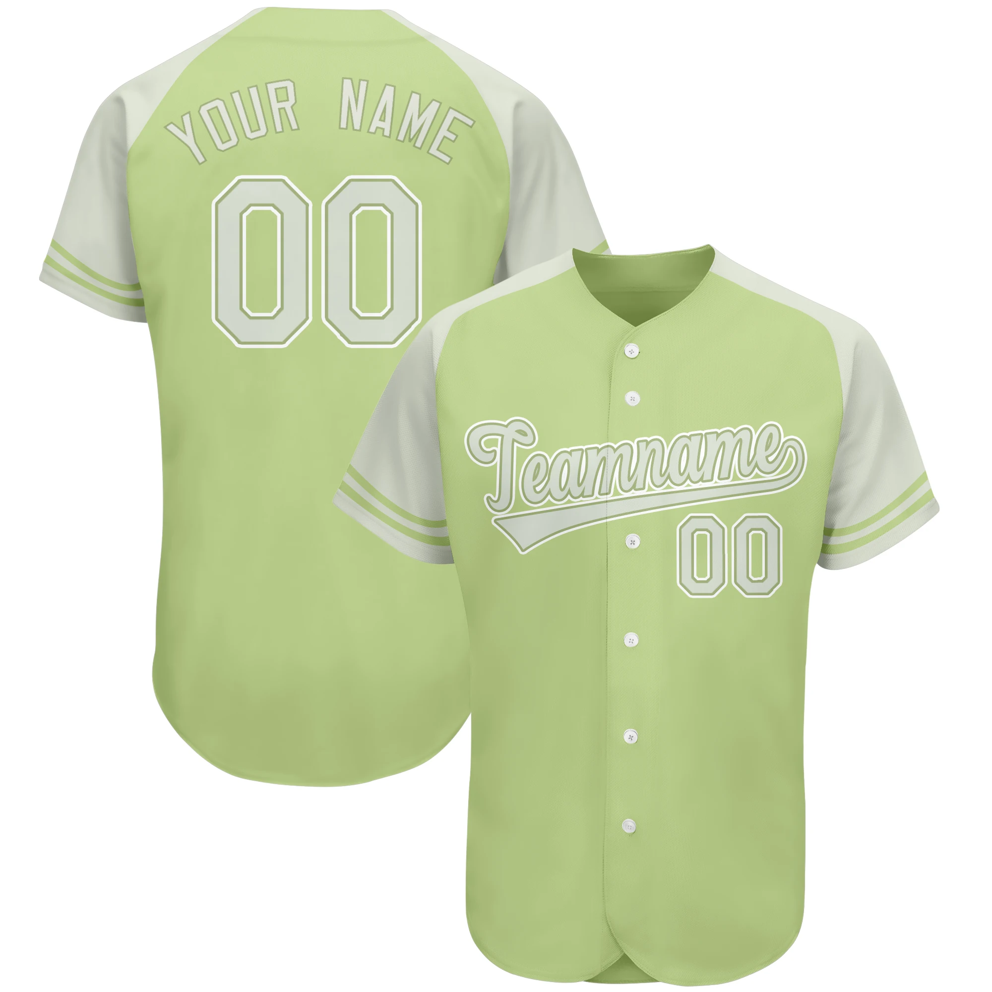 White Baseball Shirt Novelty Button Cardigan Printed Team Name Baseball Jersey Hip Hop Street Style Shirt Men/Women/Kids