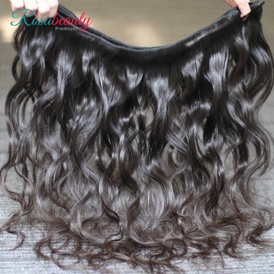 [Rosabeauty] OneCut волосы оптом объемная волна 8-28 30 32 дюймов H бразильские необработанные волосы натуральный цвет человеческие волосы ткачество 10 пучков предложение