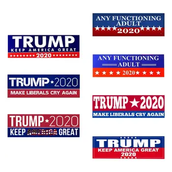 

2020 Tru.mp Bumper Stickers for Presidential Election - 7 Different Sticker Designs (PVC Sticker)Sticker 10 Pcs