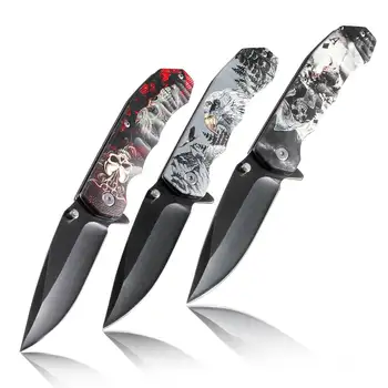 

20cm Portable Outdoor Survival Essential Folding Knife Equipped With Universal Metal Clip To Prevent Loss Of Survival Tool Knife