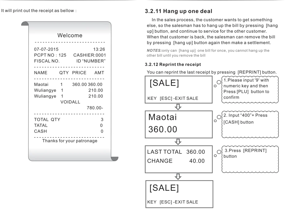 Factory outlets  new electronic cash registers POS printer Multifunctional supermarket milk tea only support english hp mini printer