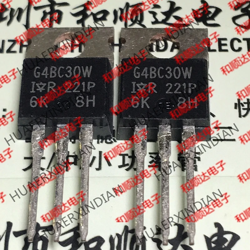 10 шт./лот новое и оригинальное IRG4BC30W TO-220 IGBT 600V 12A