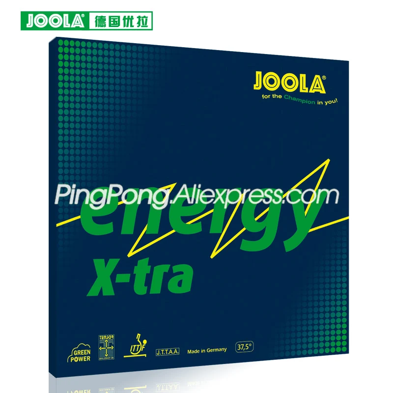 JOOLA Energy Green Power Table Tennis Gomma Ping pong Sport e tempo