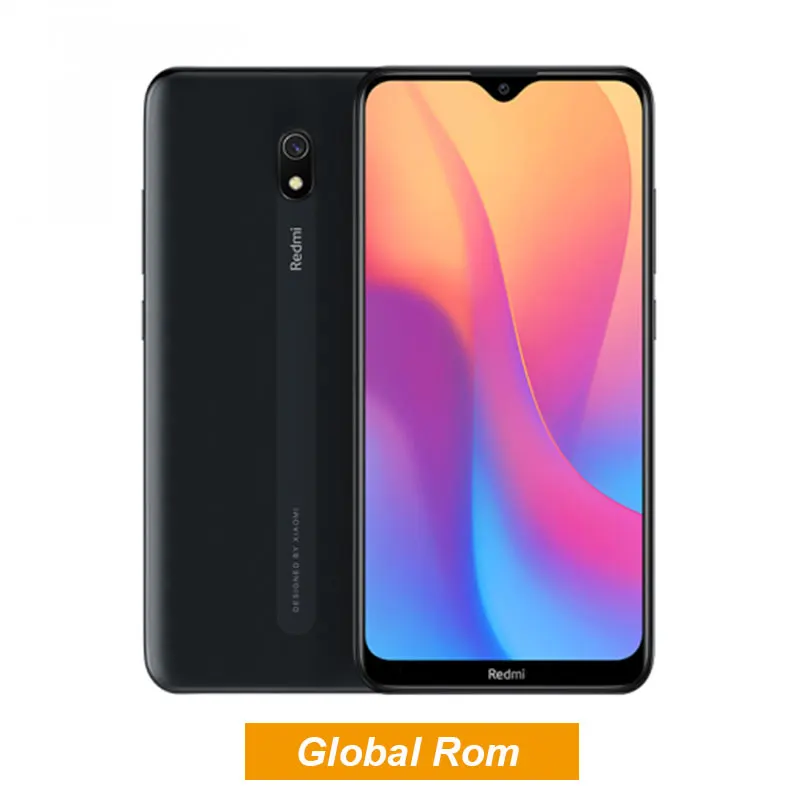 Xiaomi Redmi 8A 8 A с глобальной прошивкой, 3 ГБ, 32 ГБ, 6,22 дюйма, полноэкранный Snapdargon 439, Восьмиядерный мобильный телефон, 5000 мАч, смартфон с камерой 12MPAI - Цвет: Global Rom Black