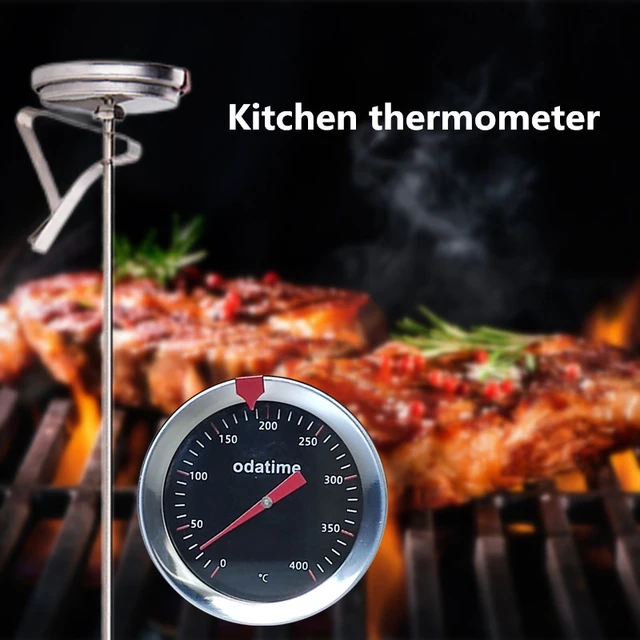 Thermomètre De Four En Acier Inoxydable, Jauge De Température Pour  Barbecue, Cuisson Au Four, Cuisson De La Viande, Mesure De La Température  Des Aliments - Ménage Thermomètres - AliExpress