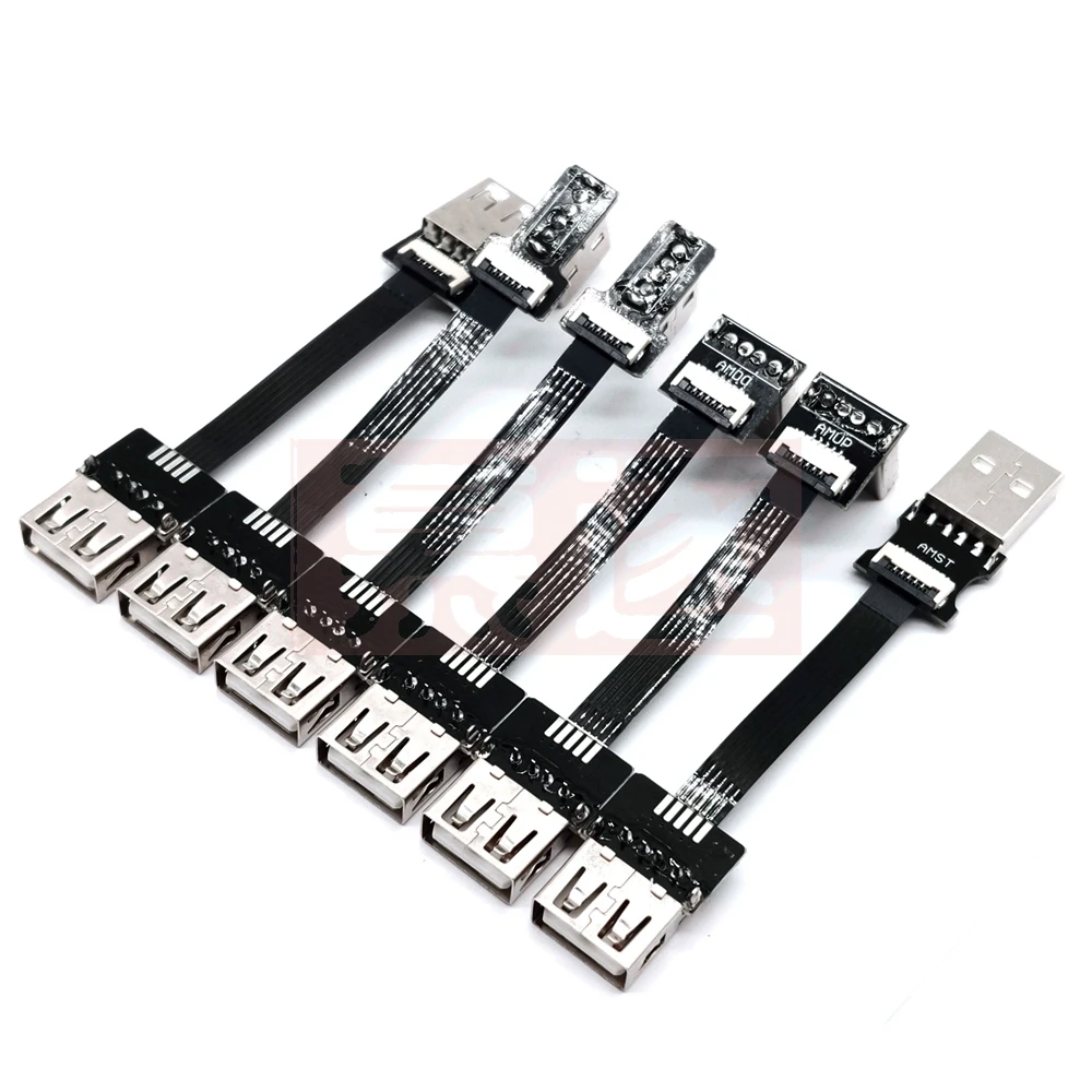 Câble De Données FPC Plat Fin Type C Mâle Vers Mâle USB 4 40 Gbit-s 100