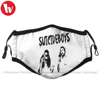 

Suicideboys Mouth Face Mask Suicideboy Facial Mask Kawai Funny with 2 Filters for Adult