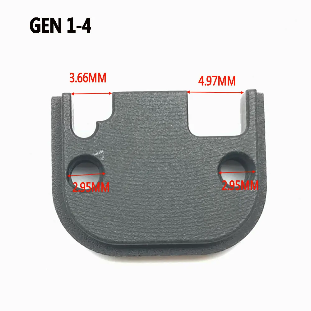Скрытый Зажим для ремня пистолета кобура Glock 17 19 22 23 24 25 26 27 28 30S 31 32 33 34 35 36
