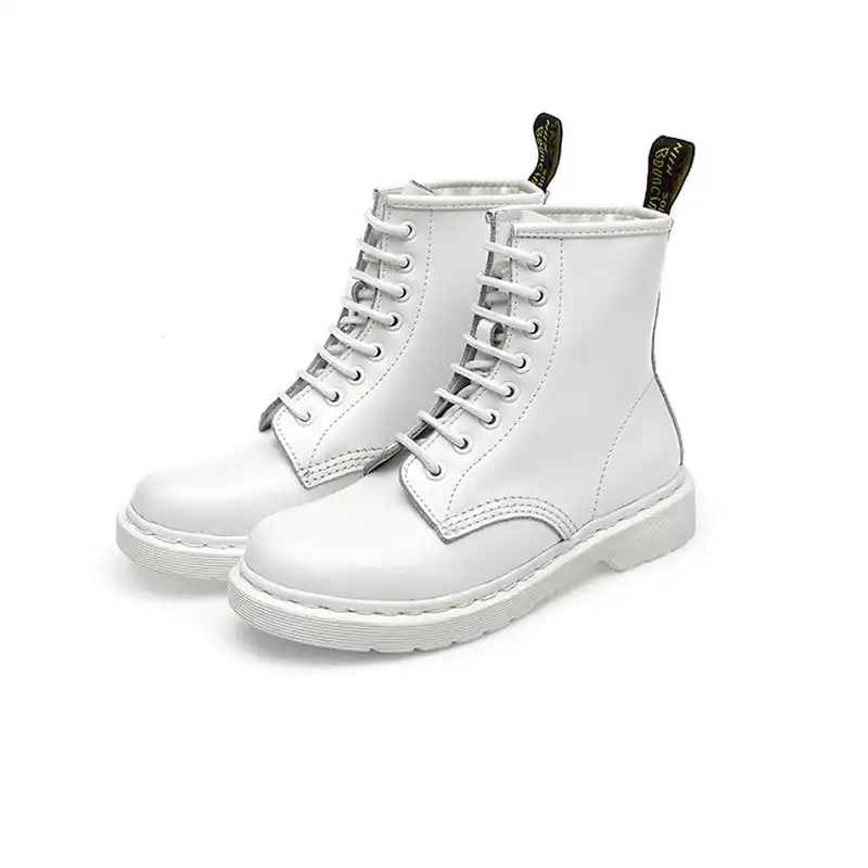 vintage white ankle boots