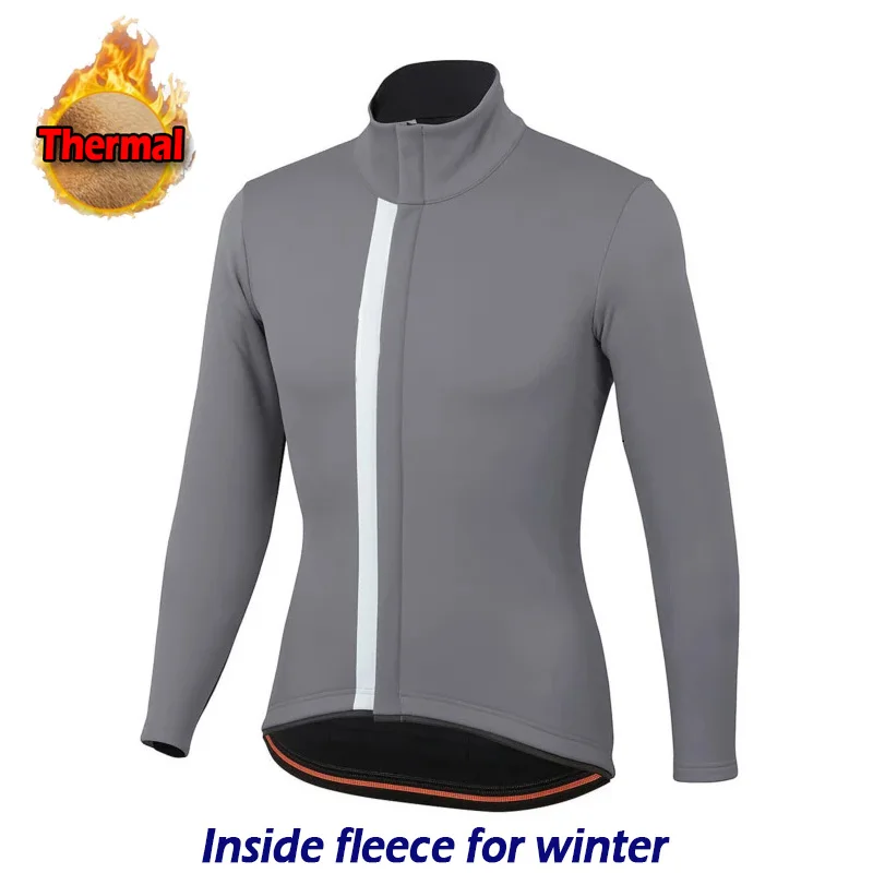 Зимние Термальность Велоспорт Джерси велосипед с длинным рубашки для мальчиков
