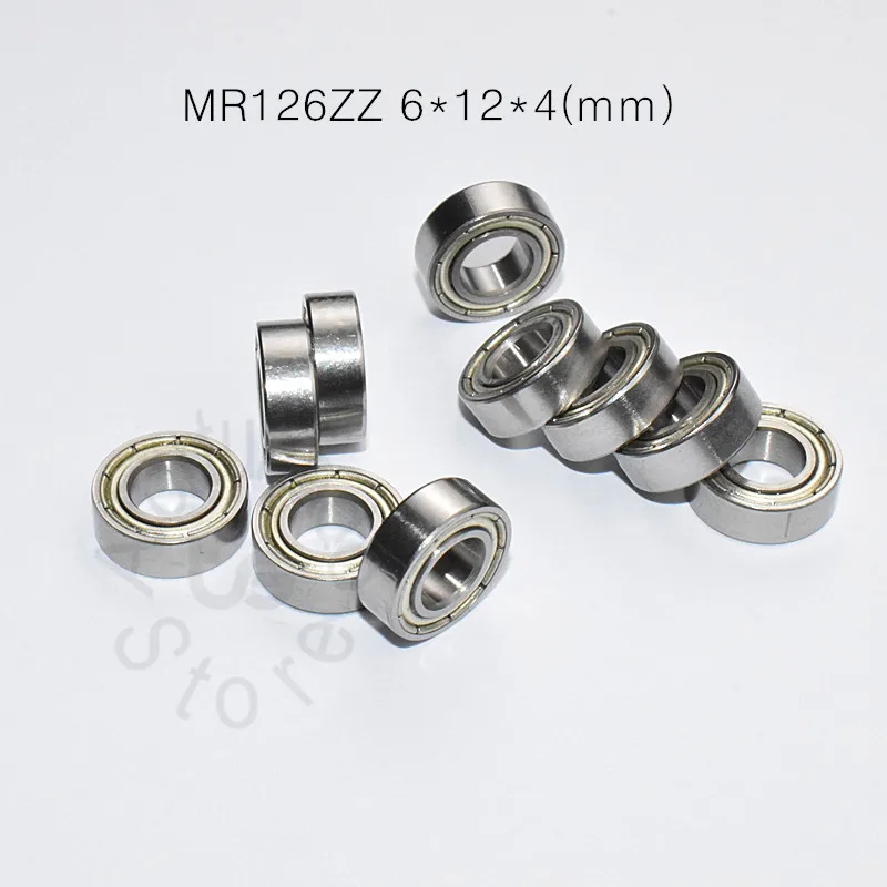 MR126ZZ 6*12*4 (мм) 10 шт. подшипник металлический герметичный Миниатюрный бесплатная