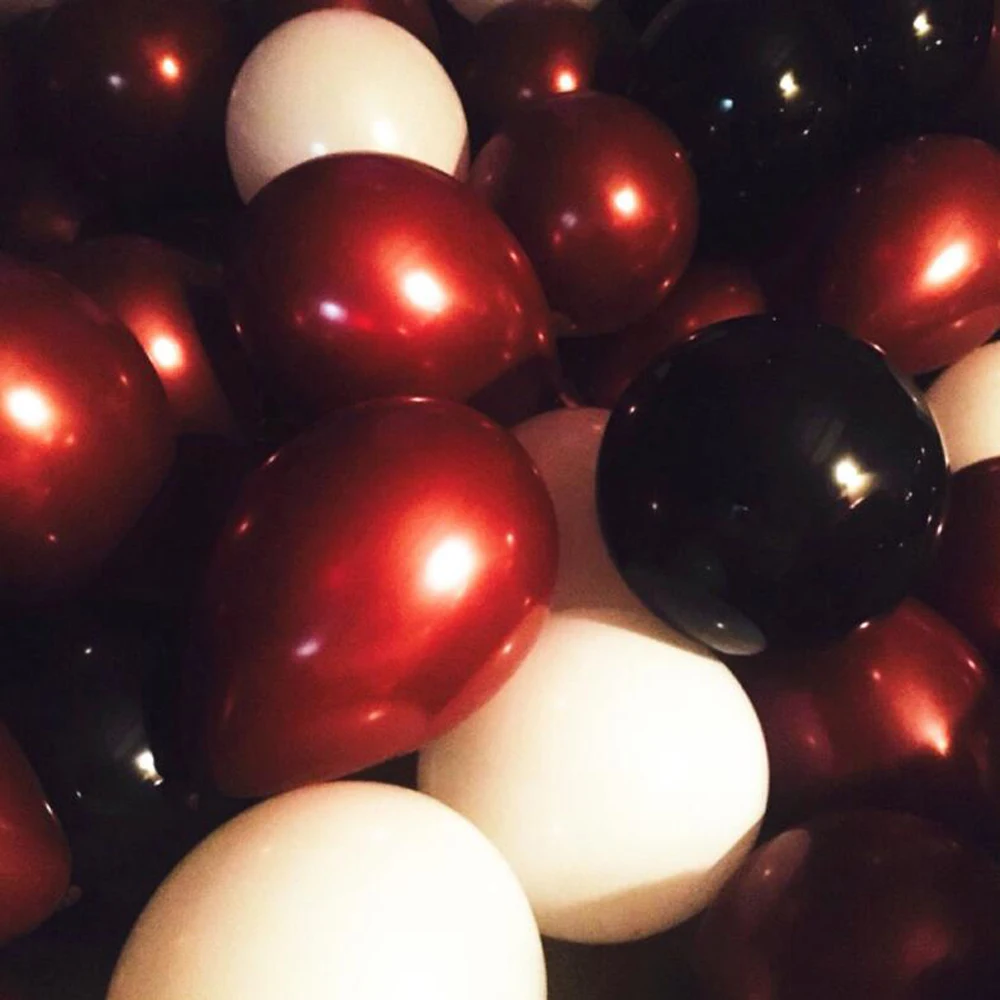 Birthday Ballon 12inch 3g Wedding Balloon Wine Balls Inflatable Party Decorations Helium Balloons 10PCS Children's Day baloons|baloon
