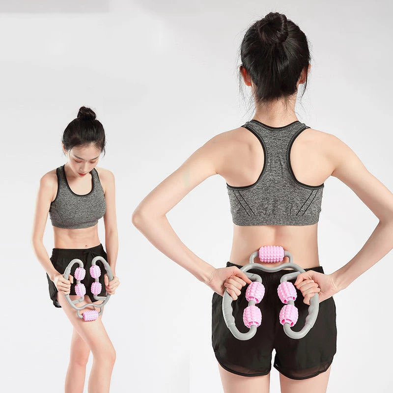 Ring Clip Leg Muscle Massager Foam Roller Muscle For Fitness Gym Yoga Pilates Sports Relaxation Calf Body Shaping Equipment (10)