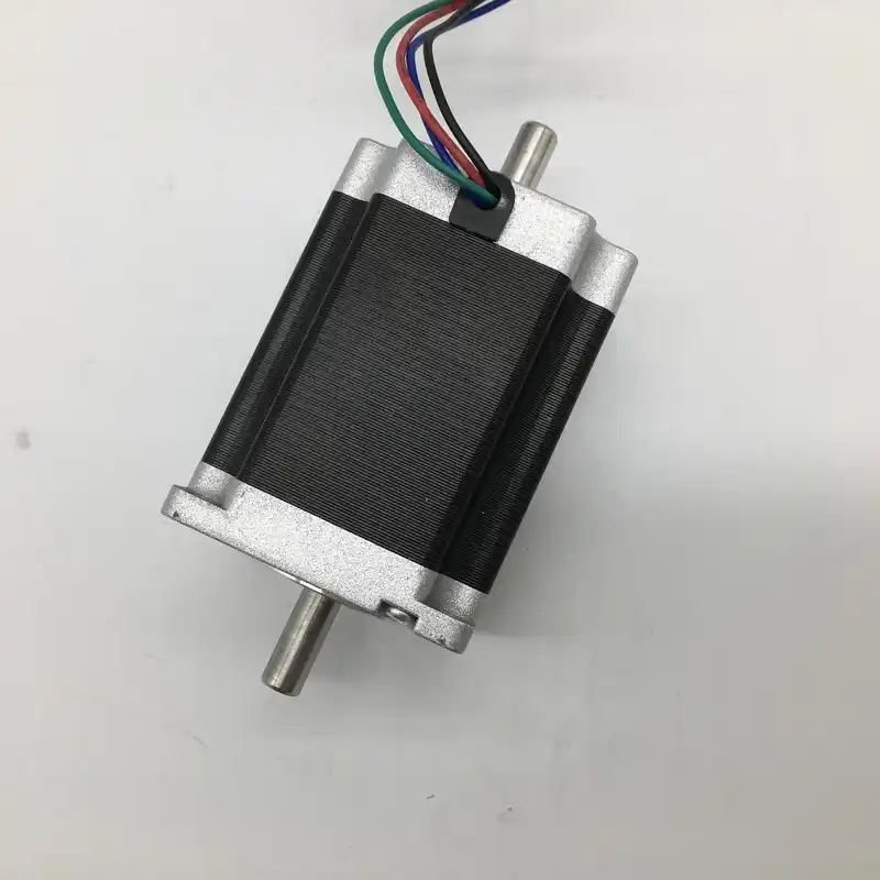 Nema23 шаговый двигатель 8 мм двойной вал 57*56 3A 1.2Nm 172Oz in с регулировкой ручного колеса