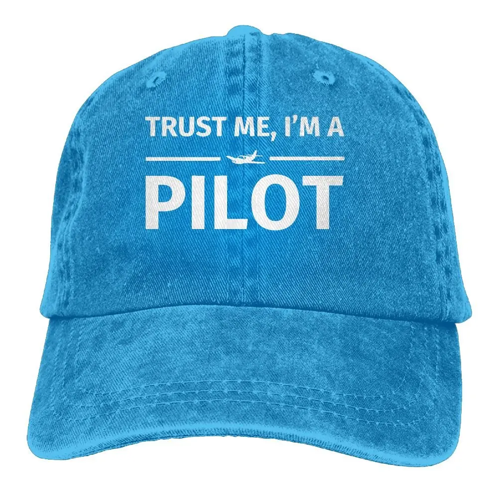 Надпись Trust Me I'm A Pilot ковбойская Кепка модная бейсболка для мужчин и женщин