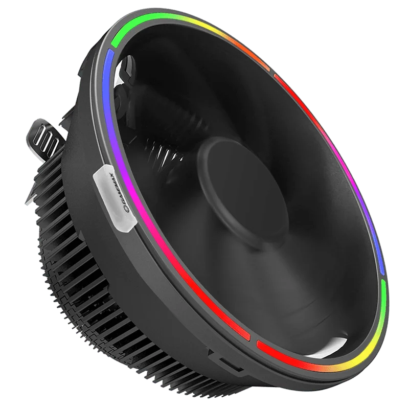 Кулер для процессора GameMax RGB кулер охлаждения ЦП 3pin 4pin PWM Intel LGA 775 115x1366 AMD AM3 AM4 ПК